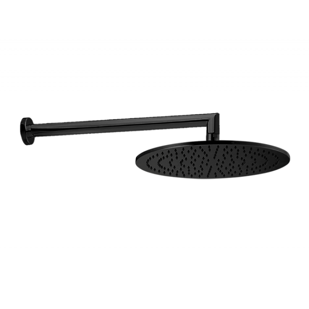Верхний душ, Cisal, Shower, шг 300*300, цвет-Matt Black