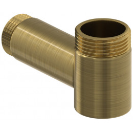 Уголок, Сунержа, переходной, НР G 1" / НР G 3/4", цвет-латунь состаренная
