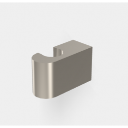 Держатель для ручного душа, Fima Carlo Frattini, Shower accessories, цвет-брашированный никель