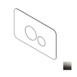 Клавиша смыва, Ritmonio, для унитаза, шгв 260*8*160, цвет-Brushed Black Chrome