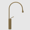 Смеситель для раковины, Gessi, Goссia, цвет-Antique Brass