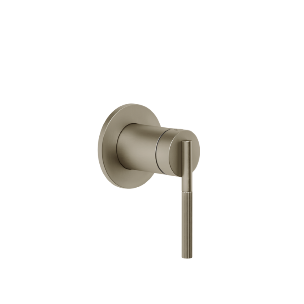 Смеситель для душа, Gessi, Ingranaggio, цвет-Finox Brushed Nickel