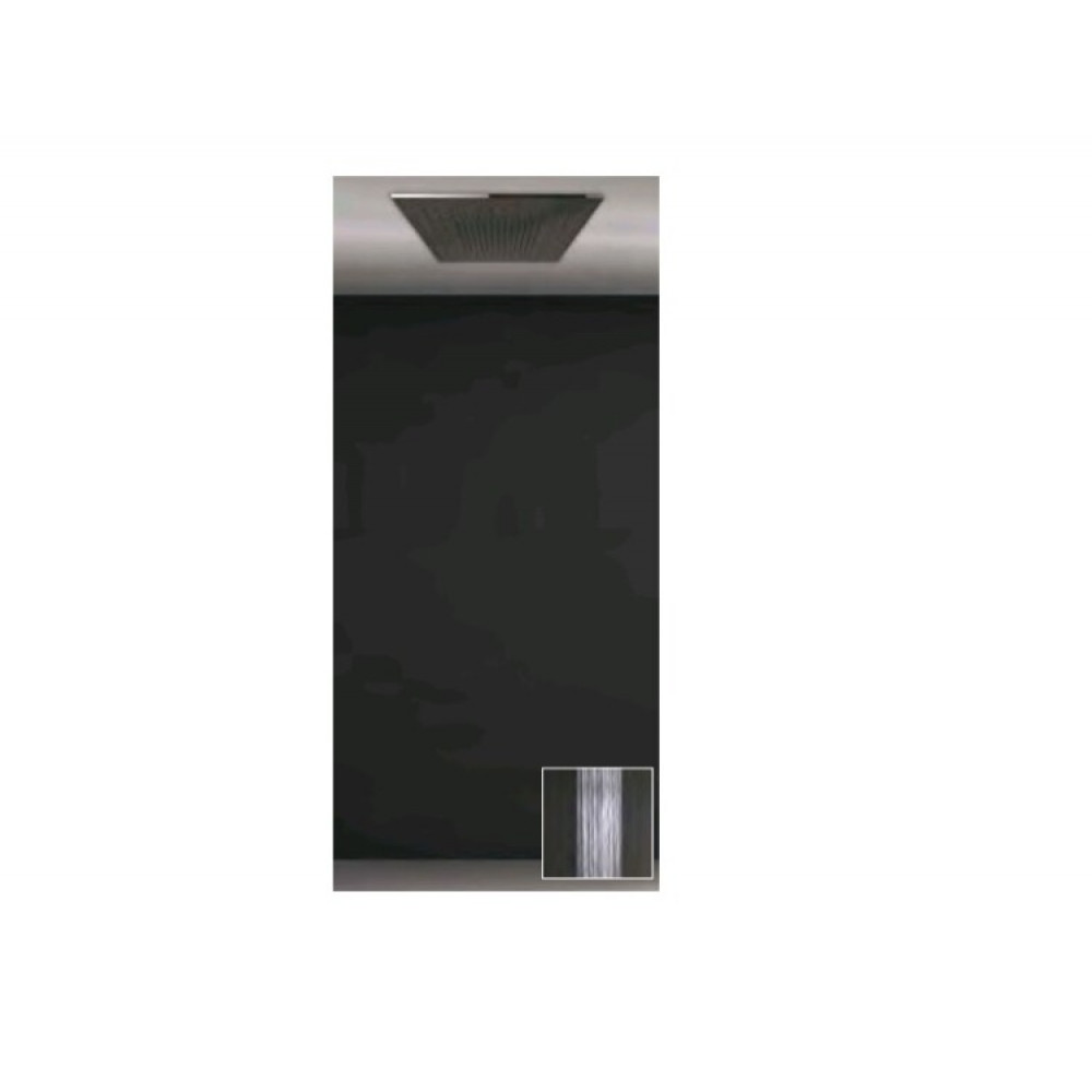 Внутренняя часть, Gessi, Minimali, 500*500, назначение-для верхнего душа, цвет-Mirror Steel