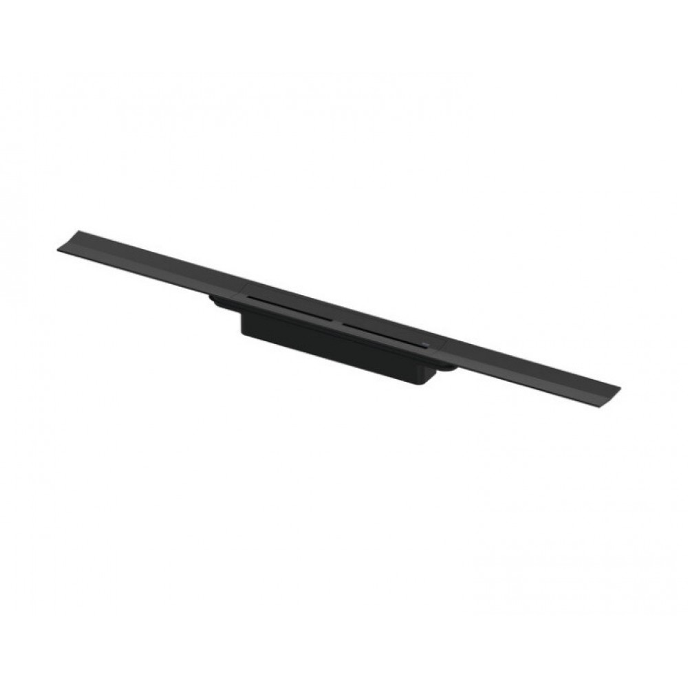 Дренажный канал, TECE, TECEdrainprofile, шдв 55*1200*51, с черным покрытием из PVD, цвет крышки-черный сатин