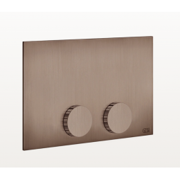 Клавиша смыва, Gessi, Ingranaggio, Tece (TeceProfil, TeceBox), для унитаза, шгв 215*12*145, цвет-Copper Brushed PVD