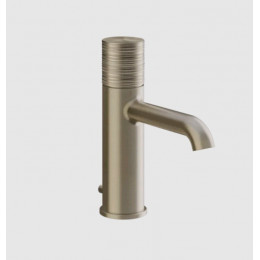 Смеситель для раковины, Gessi, Habito Trame, цвет-Finox Brushed Nickel