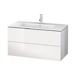 Тумба под раковину, Duravit, L-Cube, шгв 1020*481*550, цвет-белый глянцевый
