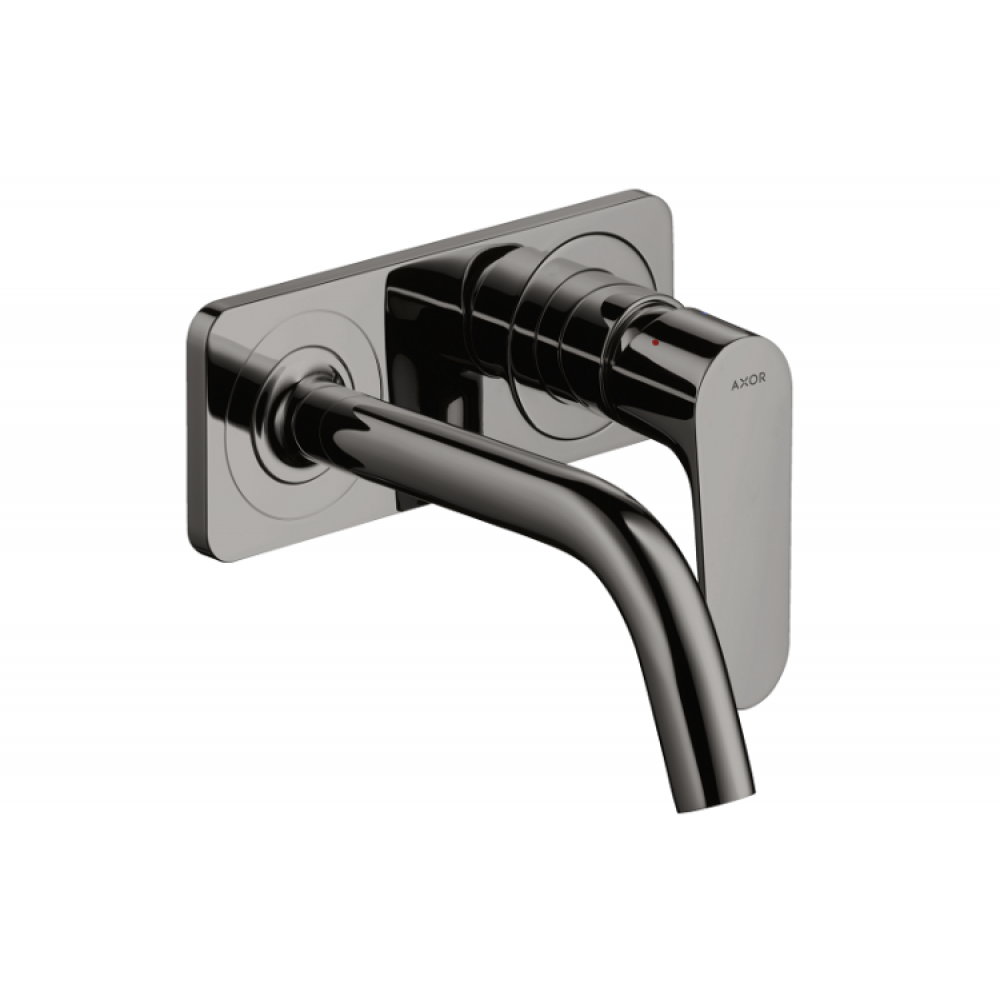 Смеситель для раковины, Hansgrohe, Axor Citterio M, цвет-полированный черный хром