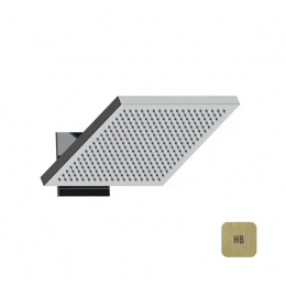 Верхний душ, Almar, Velvet, 234*234, цвет-High Brass Brushed PVD (Товар заказной, возврату не подлежит)