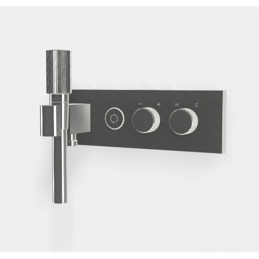 Смеситель для душа, Fima Carlo Frattini, Switch ON, на 2 потребителя, цвет-хром