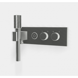 Смеситель для душа, Fima Carlo Frattini, Switch ON, на 2 потребителя, цвет-хром