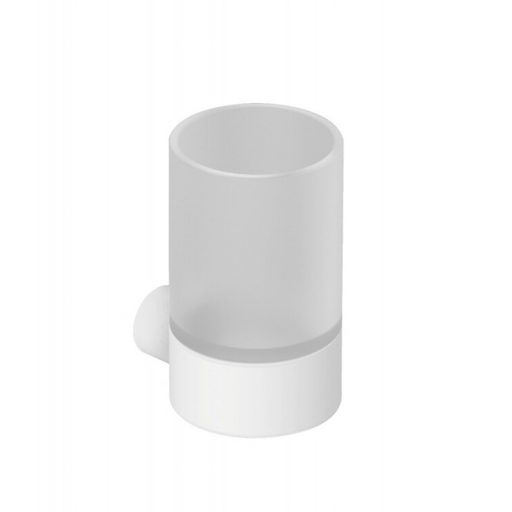 Стакан, Kludi, VELA R, шгв 72*92*119, цвет-белый матовый (Matt White, Bianco Opaco)