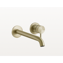 Смеситель для раковины, Gessi, Flessa, цвет-Brushed Brass PVD