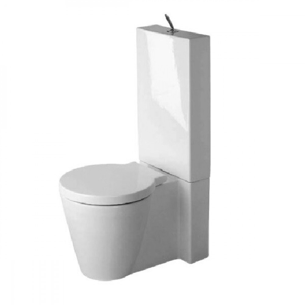 Унитаз, Duravit, Starck 1, напольный, шгв 415*640*1045, отсутствует, цвет-белый