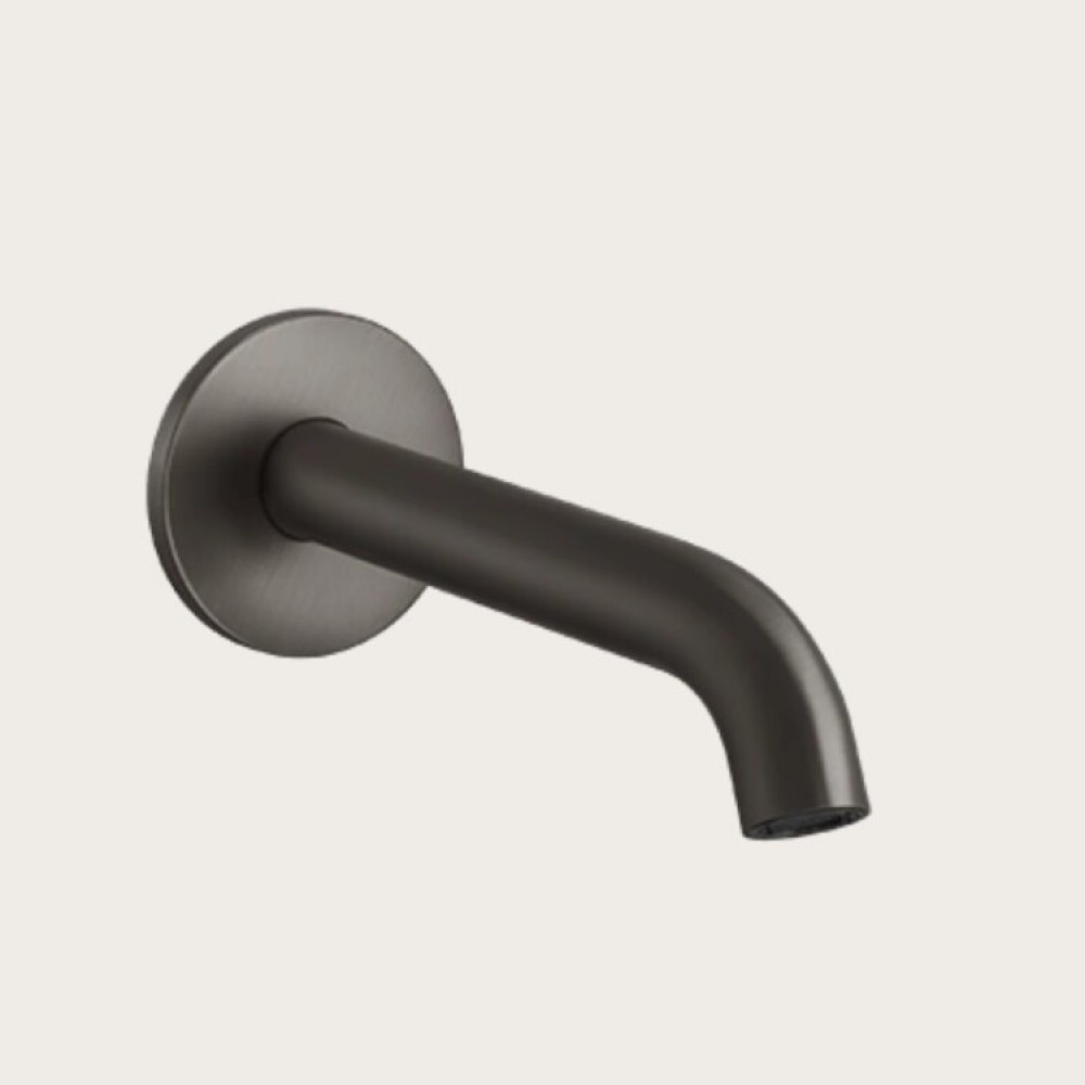 Излив, Gessi, 316 Bath-Shower, цвет-Black Metal Brushed PVD