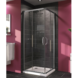 Душевое ограждение, Huppe, X1, шгв 900*1100*1900, матовое серебро, цвет стекла-прозрачный