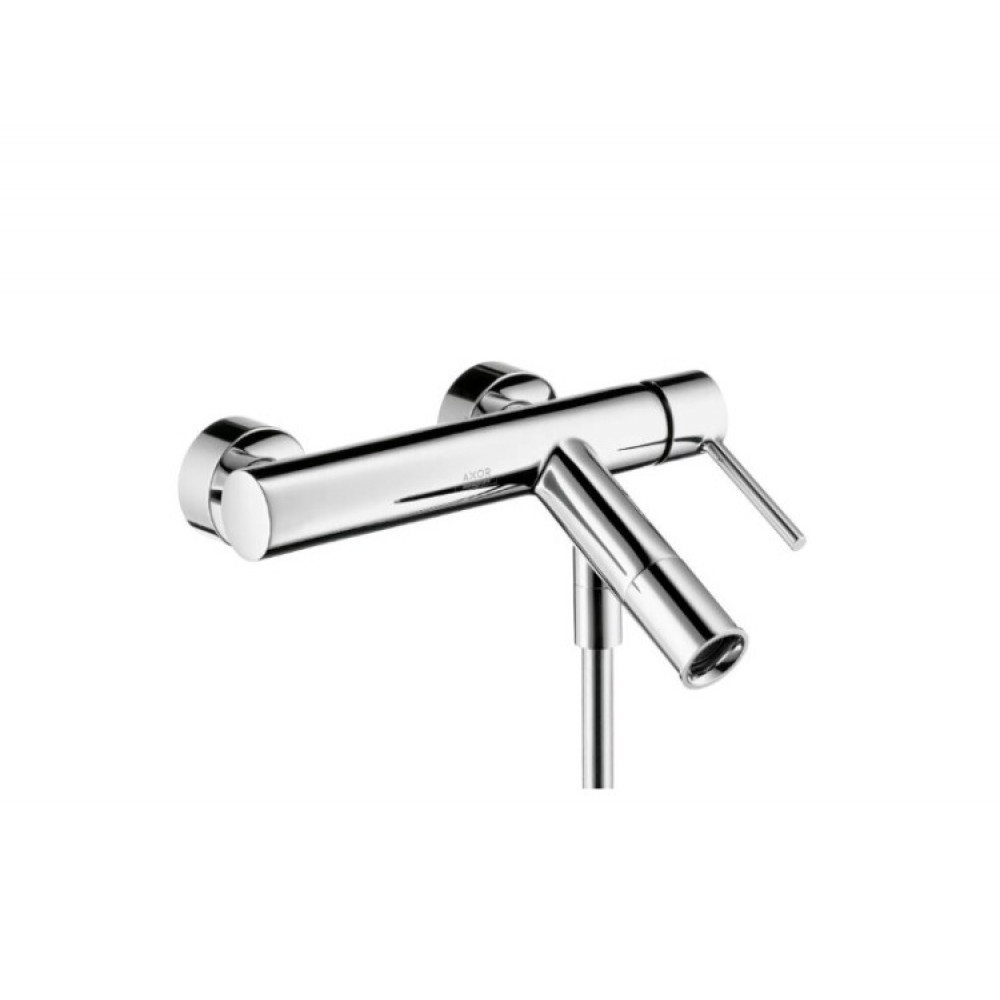 Смеситель для ванны и душа, Hansgrohe, Axor Starck, цвет-полированное красное золото