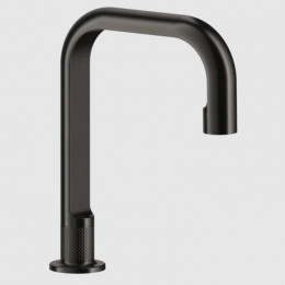 Излив, Gessi, Inciso, цвет-Black Metal Brushed PVD