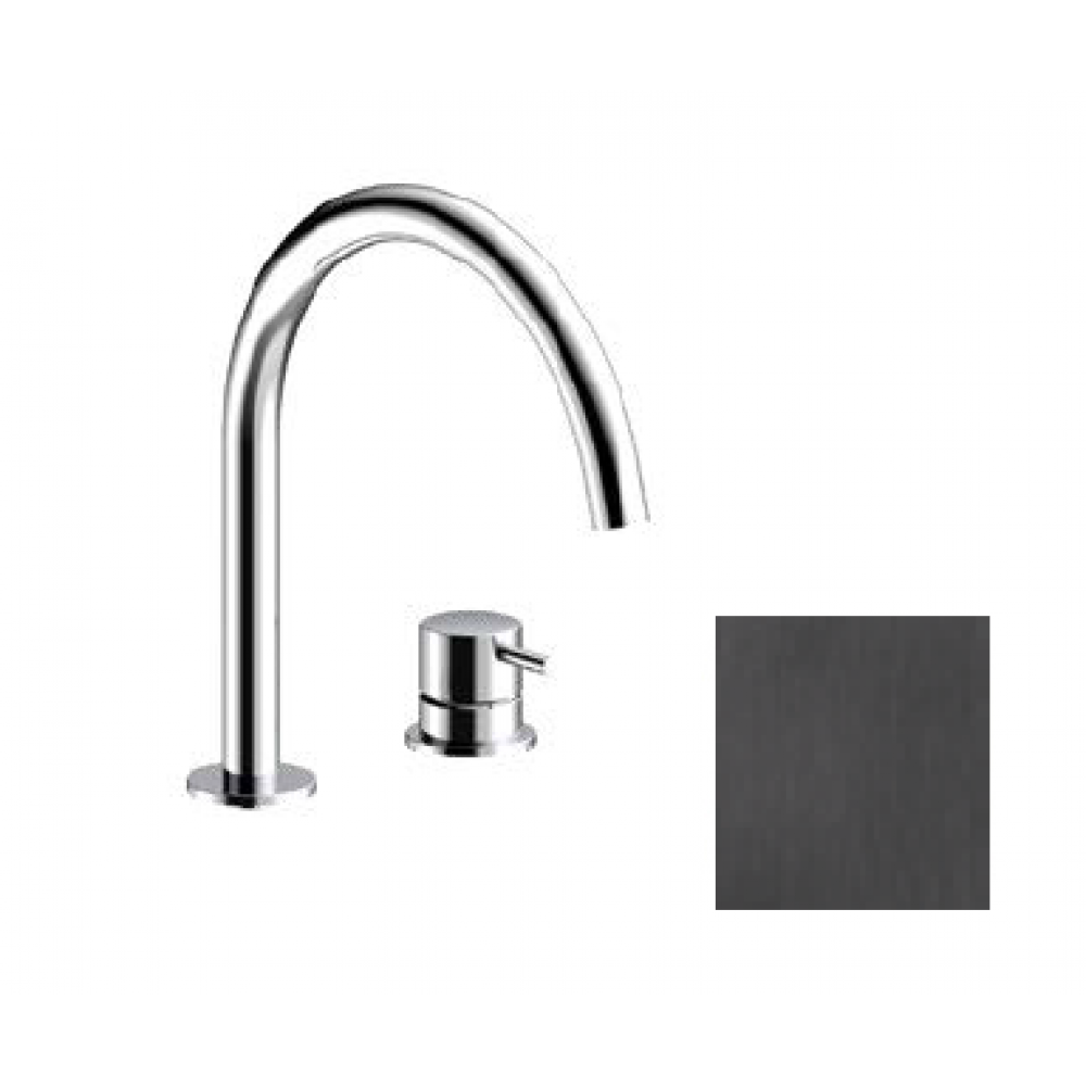 Смеситель для раковины, Almar, цвет-Absolute Black Brushed PVD (Товар заказной, возврату не подлежит)