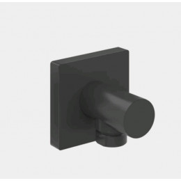 Шланговое подсоединение, Gessi, Rilievo, цвет-черный матовый (Matt Black, Nero Opaco)