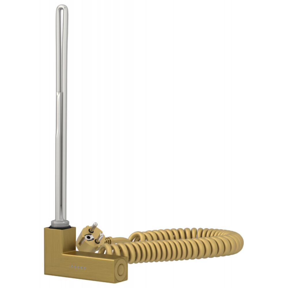 Модуль, Сунержа, CUBE, электрический многофункциональный, левый, цвет-латунь состаренная