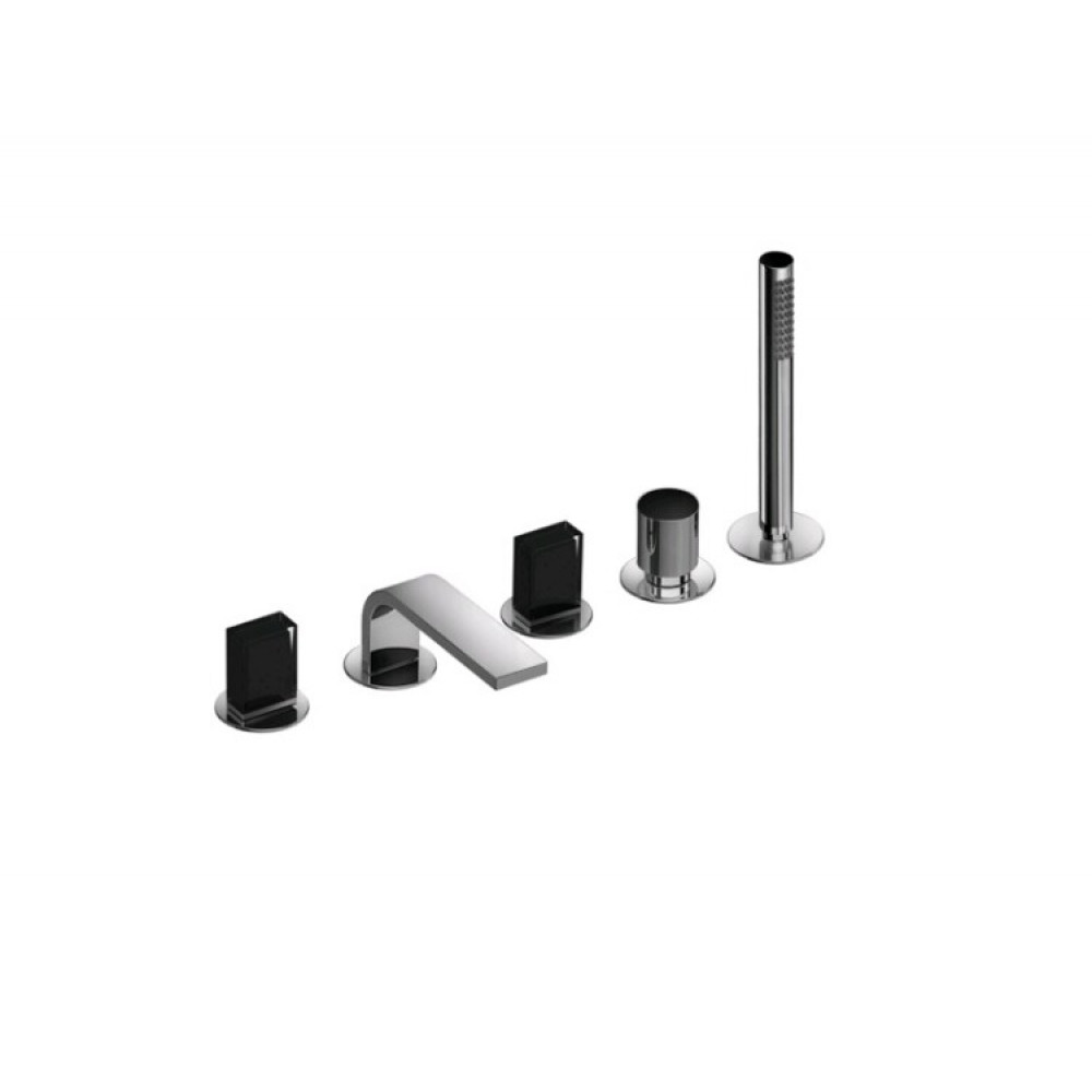 Смеситель для ванны и душа, Fantini, Venezia, цвет-золото плюс