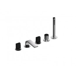 Смеситель для ванны и душа, Fantini, Venezia, цвет-золото плюс