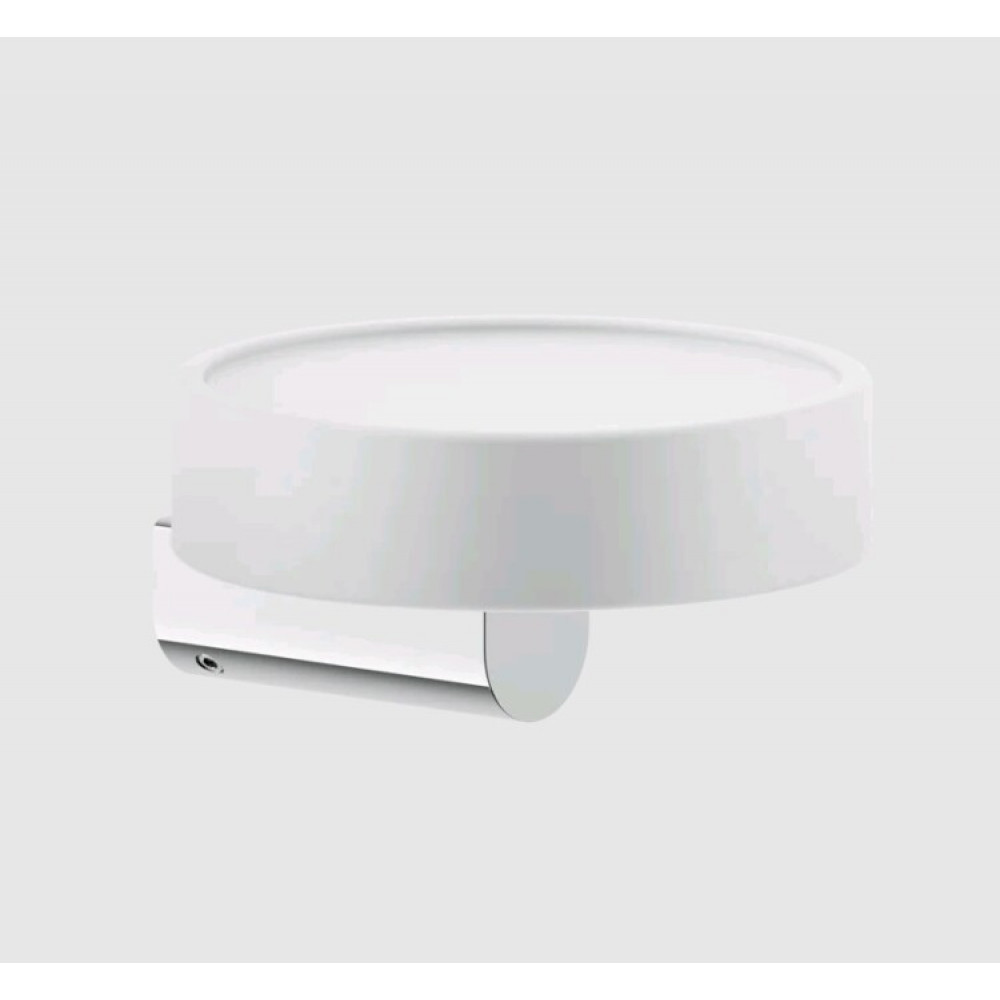 Мыльница, Gessi, Rilievo, шгв 115*120*58, цвет-белый/хром