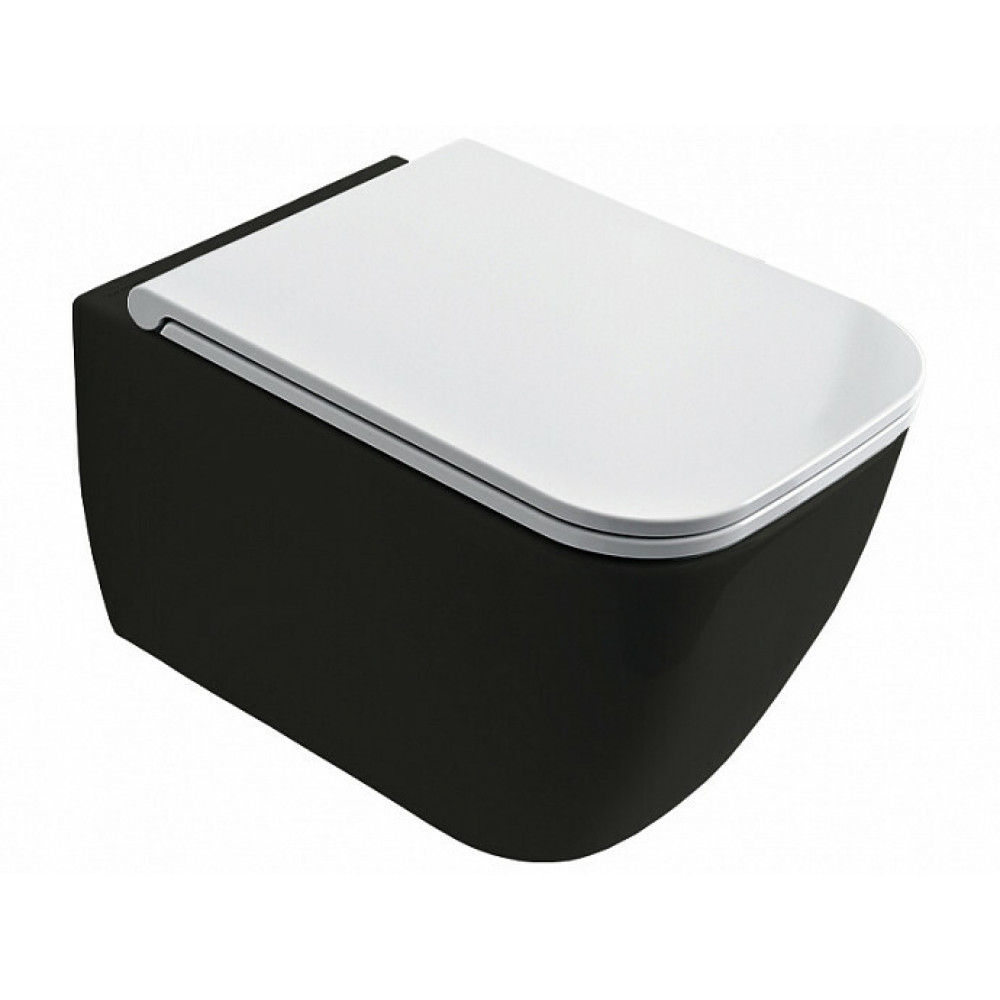 Унитаз, Scarabeo, Teorema 2.0, подвесной, шгв 360*520*350, BIOKER, цвет-Lava