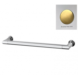 Полотенцесушитель, Margaroli, Sereno, шгв 520*107*50, с выключателем, цвет-Brushed pale gold PVD