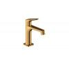 Смеситель для раковины, Hansgrohe, Axor Citterio M, цвет-полированное золото