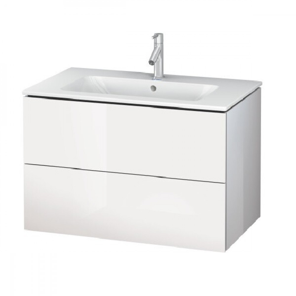 Тумба под раковину, Duravit, L-Cube, шгв 820*481*560, раковина-необходимо заказать, цвет-белый глянцевый