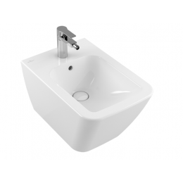 Биде, Villeroy&Boch, Finion, подвесной, шгв 375*560*315, CeramicPlus, цвет биде-альпийский белый (белый Alpin)