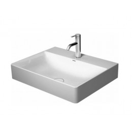 Раковина, Duravit, DuraSquare, шгв 600*470*145, отверстия для смесителя-отсутствуют, цвет-белый