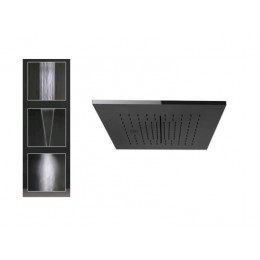 Верхний душ, Gessi, Minimali, шгв 350*350*12, цвет -Steel Brushed
