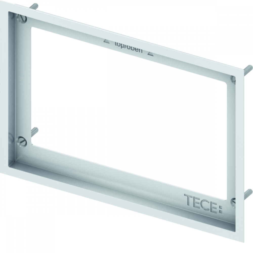 Рамка декоративная, TECE, TECEsquare, цвет-хром глянцевый