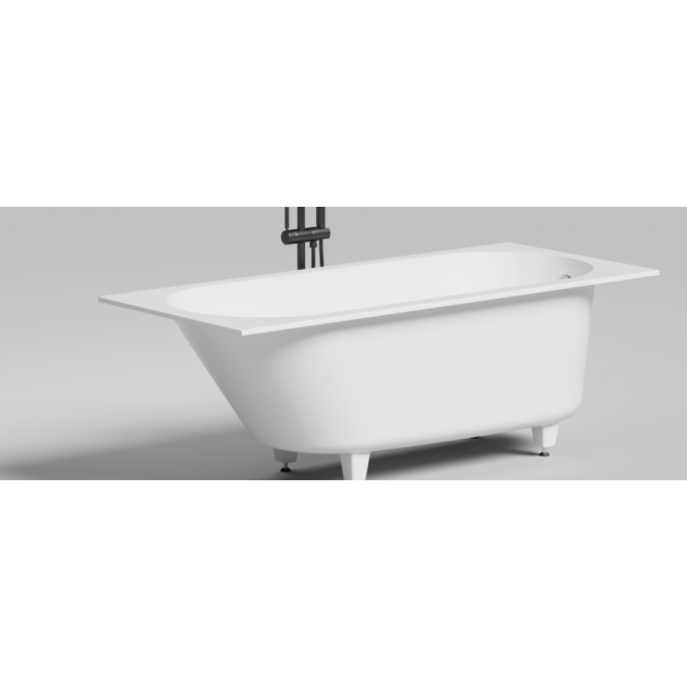 Ванна, Salini, Ornella, шгв 1600*700*625, цвет-белый матовый+модификация oval