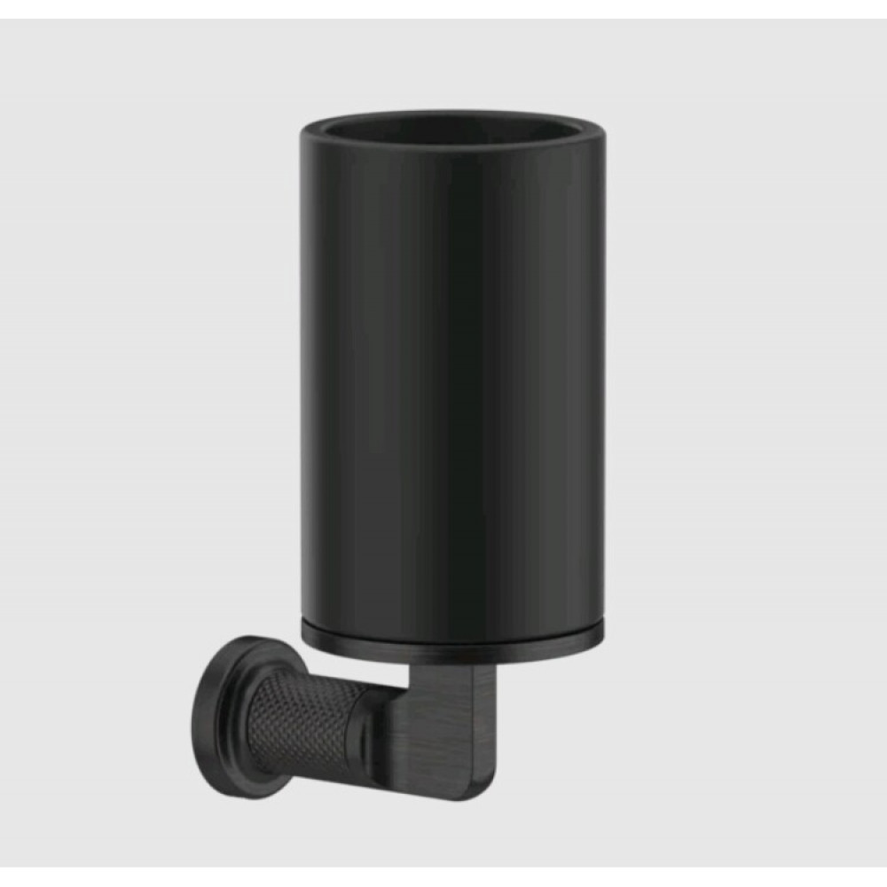 Стакан, Gessi, Inciso, шгв 75*105*176, цвет-чёрный/Aged Bronze