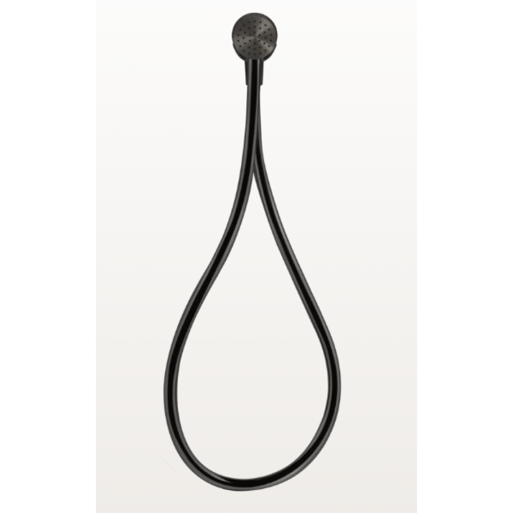 Душевой магнитный комплект, Gessi, HI-FI, цвет -Black Metal Brushed PVD