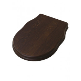 Сиденье для унитаза, цвет орех/бронза (ПРОДАЕТСЯ ТОЛЬКО В КОМПЛЕКТЕ С ОСНОВНЫМ ИЗДЕЛИЕМ)