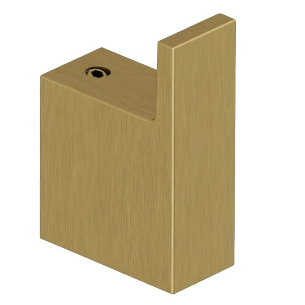 Крючок, Kludi, VELA C, шгв 20*40*60, цвет-золото брашированное/шлифованное (Brushed Gold)