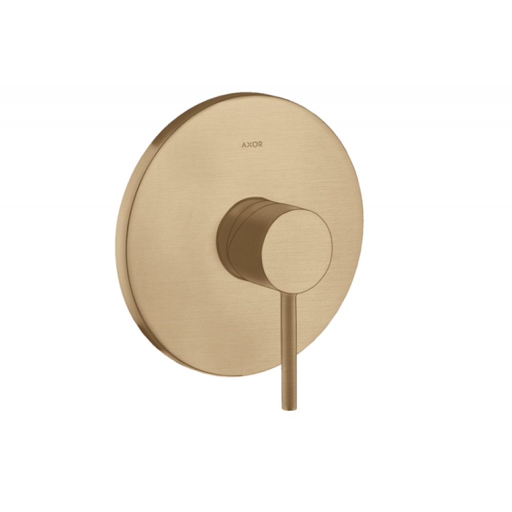 Смеситель для душа, Hansgrohe, Axor Starck, цвет-шлифованная бронза