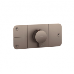 Смеситель для душа, Axor, Axor One, на 3 потребителя, цвет-шлифованный никель