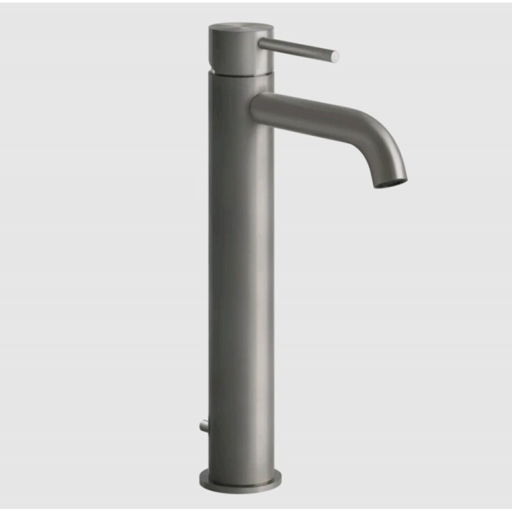 Смеситель для раковины, Gessi, 316 Flessa, цвет-Steel Brushed