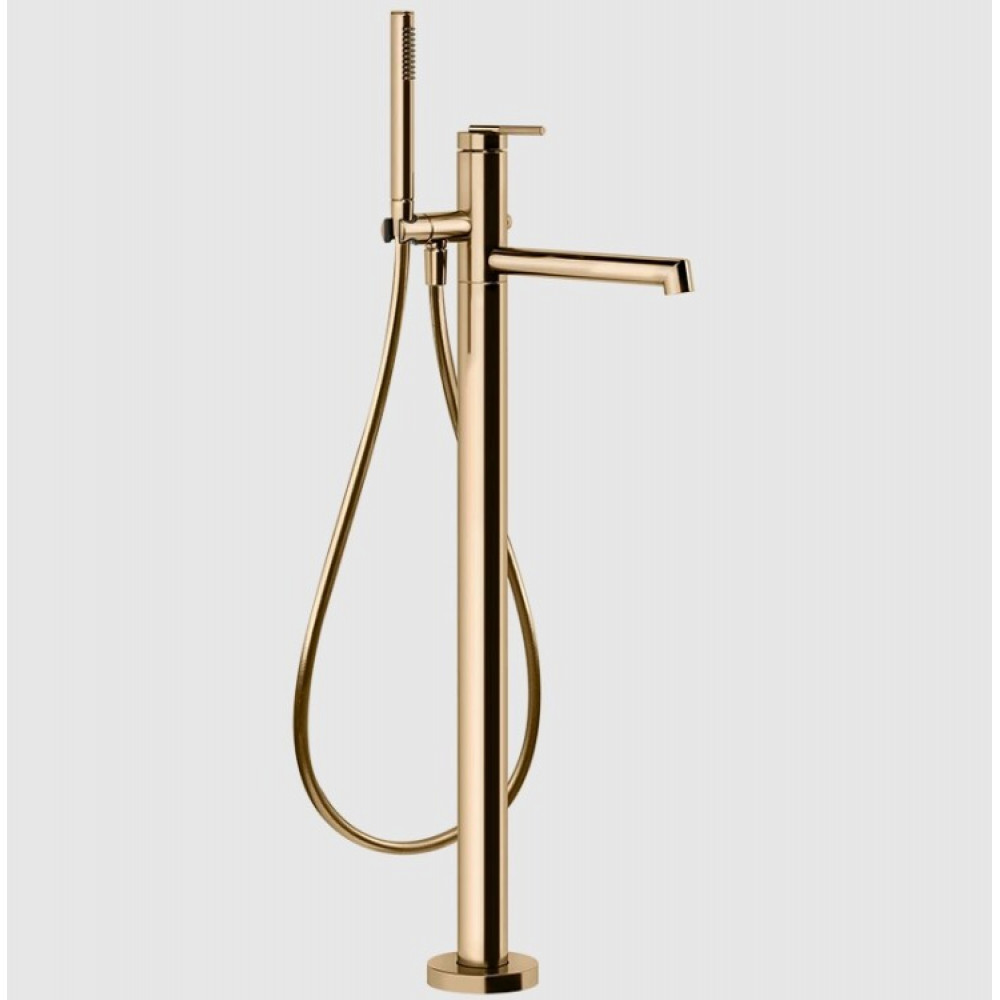 Смеситель для ванны и душа, Gessi, Ingranaggio, цвет-Warm Bronze PVD