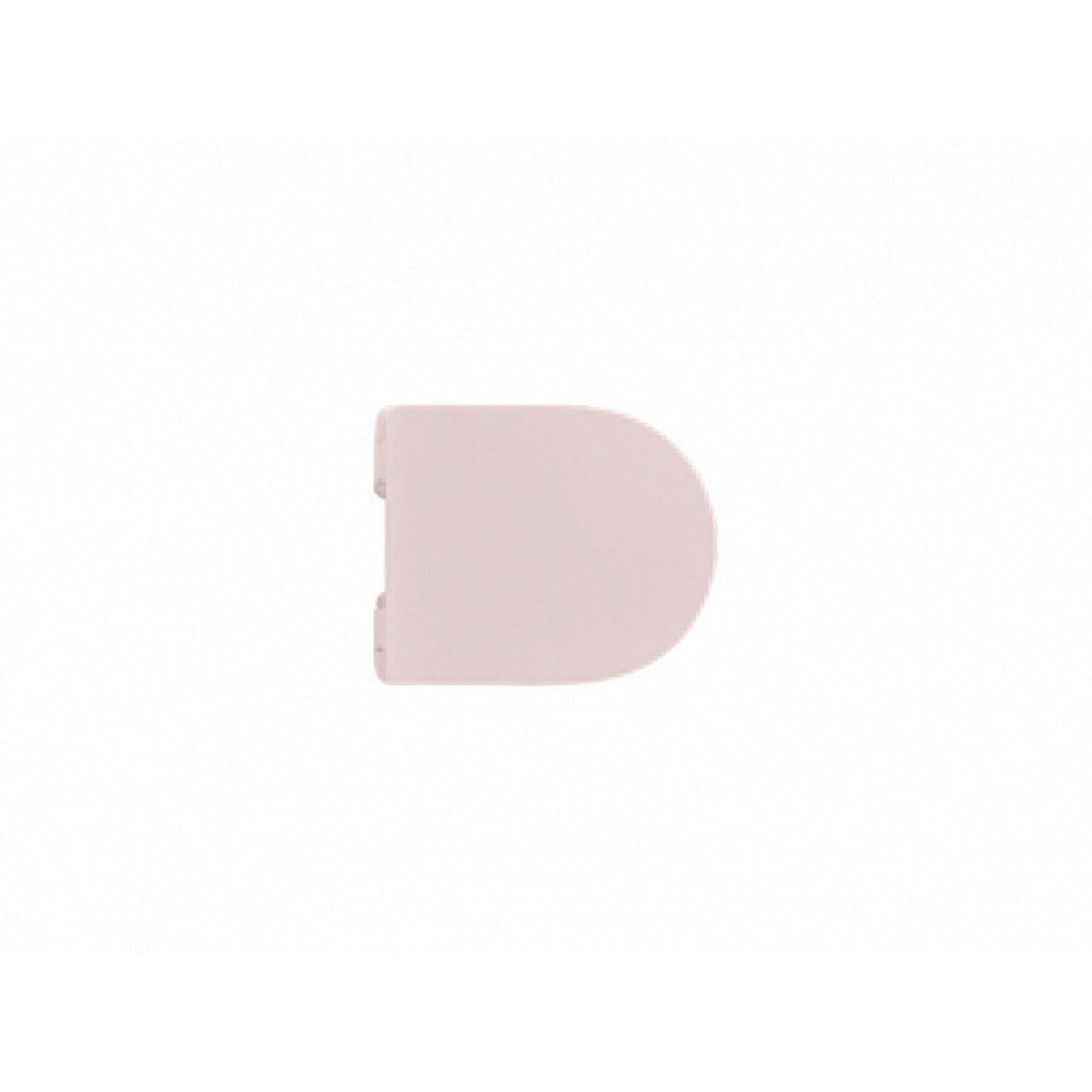 Сиденье для унитаза, Scarabeo, Moon/Glam, шг 360*505, цвет-Antique pink