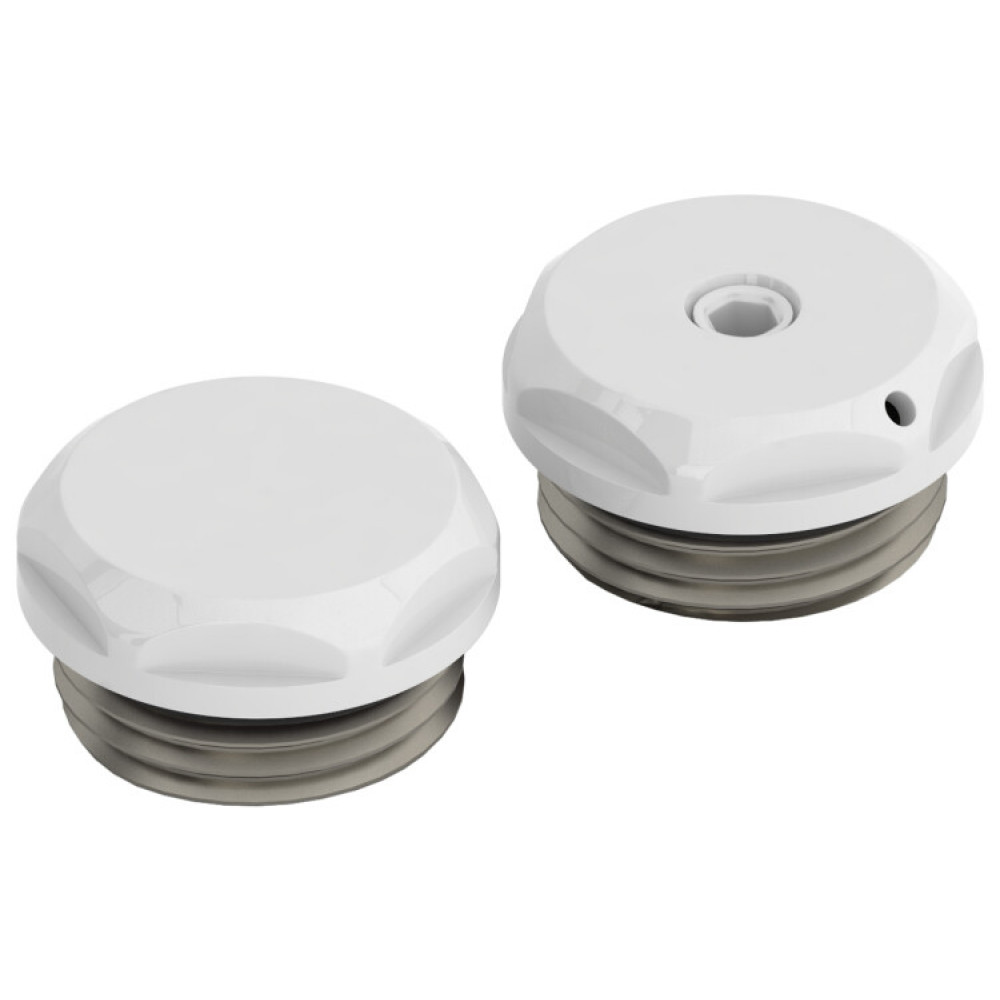 Спускной клапан/заглушка, Сунержа,цвет-RAL 7047 (Телегрей 4)