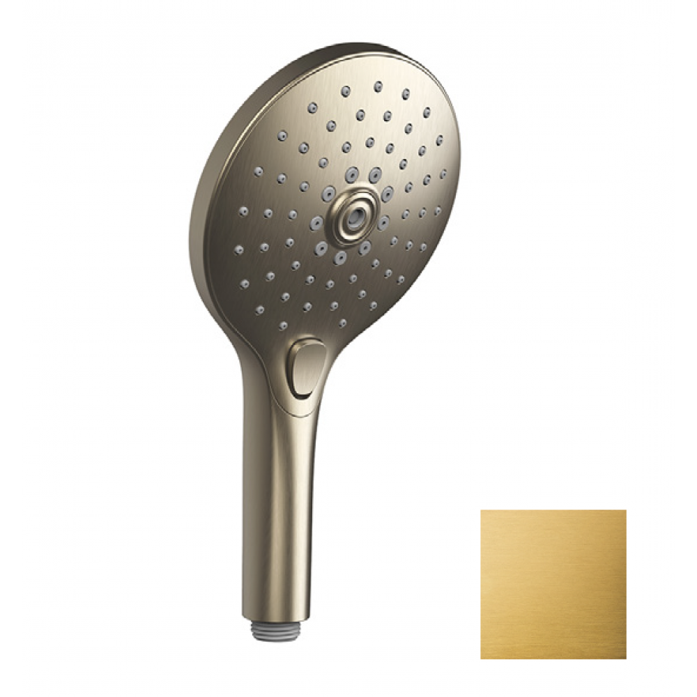 Ручной душ, Gessi, Ingranaggio, 130, цвет-Brushed Gold PVD