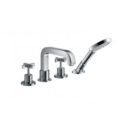 Смеситель для ванны и душа, Hansgrohe, Axor Citterio, цвет-шлифованное золото