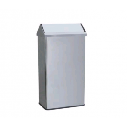 Контейнер для мусора, Nofer, шгв 320*260*580, цвет-сталь (Steel)